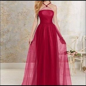Red Alfred Angelo Prom Dress size 4